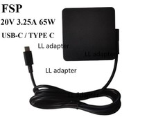 Genuine FSP 20V 3.25A 65W USB-C Charger FSP065-A1BR3 for Intel NUC M15 15.6