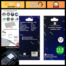 High-Performance Thermal Pad 12.8 W/mK Non-Conductive 85x45x2.5mm for Cooling picture
