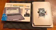 Psion Series 3a Banker Personal Finance Pelican Software SSD W/ Manual 1995 Rare picture