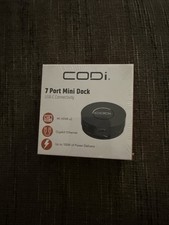 CODi A01058 7 Port Mini Dock BRAND NEW. FACTORY SEALED picture