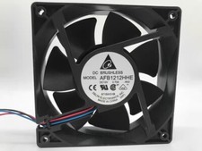 Delta AFB1212HHE 12038 DC12V 0.70A 12CM 3-Wire Inverter Cooling Fan picture