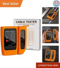 Effortless RJ45/RJ11 Tester with Built-In PoE Detection & One-Button Operation picture