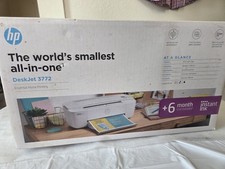 HP DeskJet 3772 All-In-One Inkjet Printer Color Wireless NEW SEALED picture