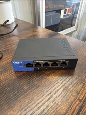 Linksys SE3005 Gigabit Ethernet Switch, 5-Port New With Power Cord No Box picture