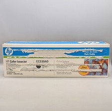 New HP 304A Black Toner Cartridge CC530AD Sealed BOX WEAR picture