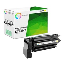 TCT Premium For Lexmark C792 C792X1YG Yellow Extra HY Compatible Toner Cartridge picture