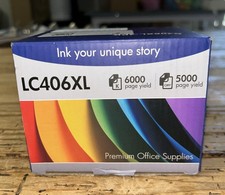 Premium Office Supplies LC406XL  Ink Cartridge Combo Pack NEW picture