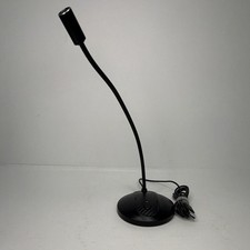 JOUNIVO USB Gooseneck Desktop Microphone w/ Mute Button, Adjustable Stand, Black picture