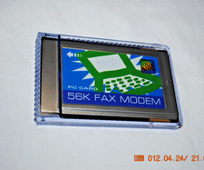 Conexant 56kbps Fax Modem PC Card V.90 , V.34 - picture