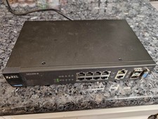 ZyXEL GS2200-08 Layer 2 Switch 8 ports with 2 shared SPF ports Factory Defaulted picture