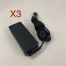 Lenovo PA-1650-72 65W Square Tip AC Adapter No Power Cord Mix Lot of 3 picture