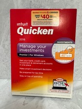 Quicken 2016 Premier for Windows – Investment & Finance Software Box – Intuit picture