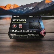 ASUS RT-AC65U AC1900 Dual Band Gigabit WiFi Router 1900Mbps NEW Open Box picture