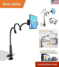 Flexible Gooseneck Tablet Holder - Ideal for Reading, Streaming & Video Calls picture