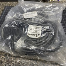 50ft 15 PIN Black SVGA SUPER VGA Monitor HD15 Male Male With Ferrite Cable. New picture