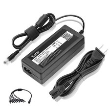 DC 12V 5A Power Supply Adapter or 8 Split Cable For CCTV Security Camera NVR picture