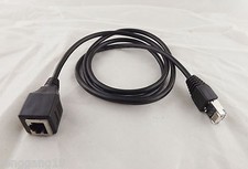1pc RJ45 Male to Female Ethernet LAN Network Adapter Extension Cable Cord 1M 3FT picture