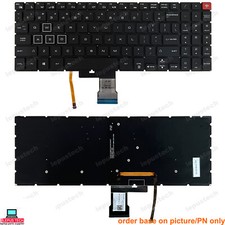 Gigabyte AORUS 15 G 15-XA 15-WA 15-SA 15-W9 15-X9 black backlit US keyboard picture
