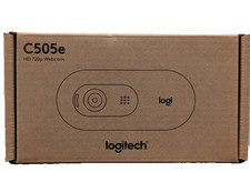 NIB Logitech C505e Webcam HD 720p, BLACK, P/N: 960-001385 -- FACTORY SEALED picture