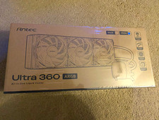 SEALED Antec Ultra 360 ARGB 360mm White AIO Liquid CPU Cooler LGA1700 AM4/AM5 picture