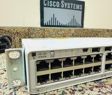 Genuine Cisco C9200-48P-A Cisco POE+ Ethernet Switch  w/ 2 x 1KWAC PS. NM-4X Mod picture