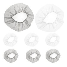 8Pcs Dustproof Polyester Fan Covers for Pedestal Fan Dust Guard and Child Safety picture