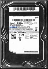 SAMSUNG HD103UJ 1TB SATA HARD DRIVE FIRMWARE: 1AA01109  F1_3D picture