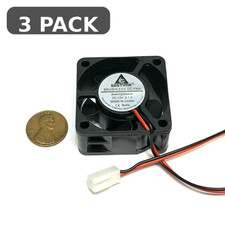 3 Pieces 4020S 12V DC Brushless Fan 40mm 40x40x20mm 2-Pin Cooler A39 picture