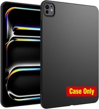 Slim TPU Protective Case for iPad Pro 11 Inch (2024, 5th Gen) - Soft Cover, Blac picture