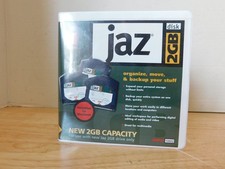 10 Iomega Jaz 1gb Discs Formatted for IBM and Mac 4 are 2GB, 6 are 1GB, 9/106 picture