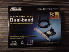 ASUS PCE-AC55BT B1 AC1200 1200Mbps WiFi PCIe x1 Adapter w/ Bluetooth 4.2 picture