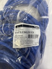 QUIKTRON (LEGRAND) Value Series™ Cat 6 Booted Patch Cord, 14 ft., Blue (Qty 5) picture