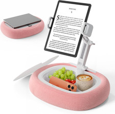 TAZENI Kindle Tablet Pillow Stand Accessories for Bed Reading, with 3 Trays picture