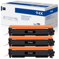 3 Pack CF294X 94x Toner Cartridge For HP 94a Pro MFP M149fdw M148fdw picture