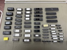 Vintage IC Chip Lot MC68000 PCM78P Dallas NVRAM Intel Zilog Toshiba Sony picture