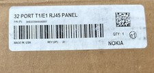 NOKIA 7705 SAR 32 PORT BREAKOUT PANEL T1/EI 100/120 OHM RJ45 3HE03394AAB01 picture