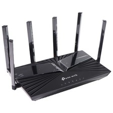 TP-Link (Archer AXE5400) Tri-Band 6-Stream Wi-Fi 6E Router - Black picture