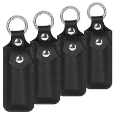 Genuine Leather USB Flash Drive Holder 2 Pack, Anti Lost Small 4 Pack picture