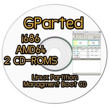 Gparted Boot CD Partition Managment Boot CD WORKS ON ALL PC`S picture
