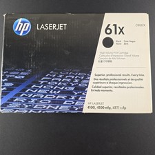 New Sealed Deadstock HP High Volume LaserJet 61x Black Toner Cartridge C8061X picture