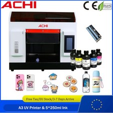 【EU】ACHI A3 UV Flatbed Printer 1390 Head High Precision & Efficient Printing picture