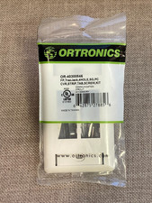 OR-40300546 - NIP Ortronics TracJack 4-Hole Faceplate w/ Label Fog White picture