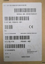 NEW HPE 960GB 6G SATA SFF RI SC DS SSD P05313-001 picture