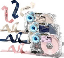 Phomemo Ribbon Printer Portable P15 Bluetooth Label Maker for Gift Wrap Xmas LOT picture