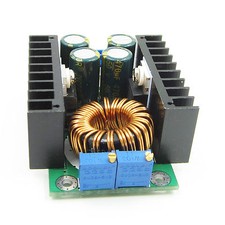 DC-DC Adjustable Voltage CC CV Buck Converter 7-40V to 0.8-28V 12A 300W 12V/5V picture
