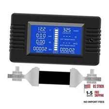 DC 0-200V 0-300A Battery Monitor Meter with DC 300A Battery Meter（300A Shunt） picture