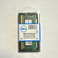 Dell 8GB DDR4-2666 PC4-21300 260-Pin SO-DIMM Laptop RAM Non-ECC picture