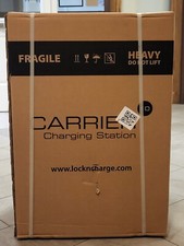 LockCharge White and Green Laptop Charging Cabinet picture
