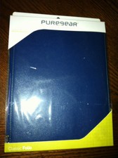 Pure Gear iPad Folio Case. Brand New. Blue. picture