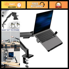 Adjustable Laptop Mount for Desk 10-15.6